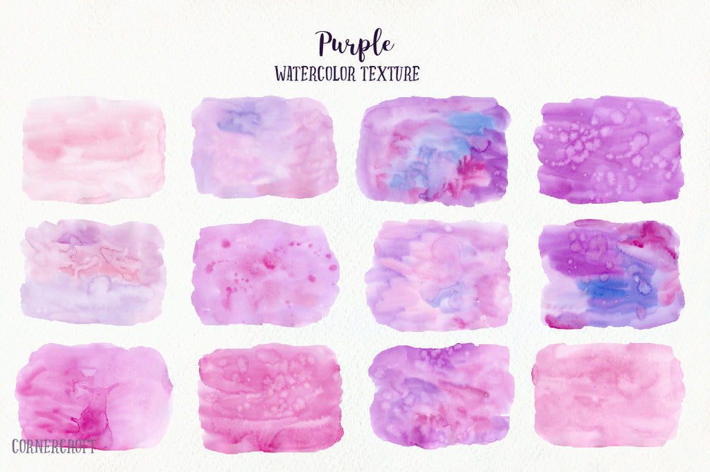 watercolor purple texture for instant download