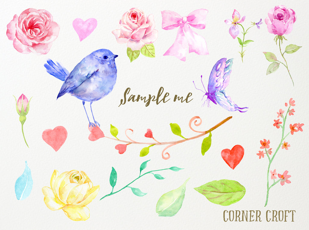 Free Sample of Watercolor Illustration