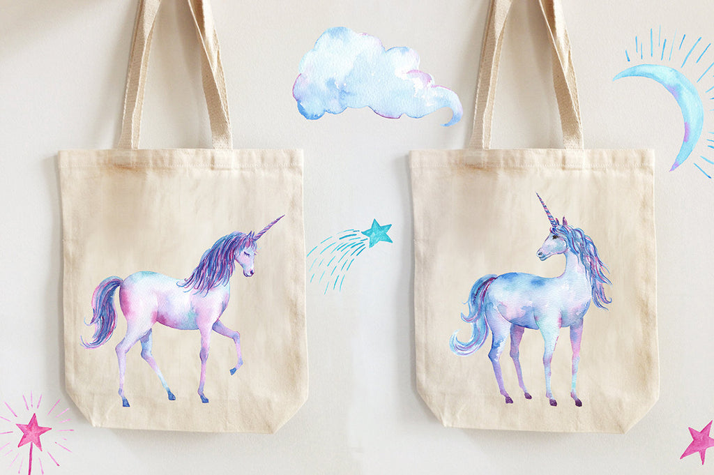 cute unicorn, watercolor unicorns, beautiful unicorn, nursery print