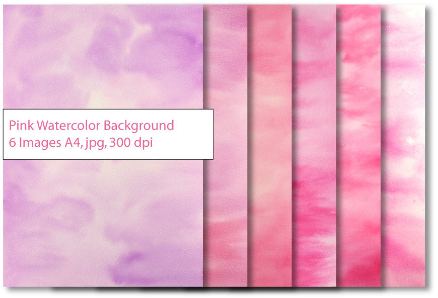 watercolor texture, pink, purple, free commercial use, instant download