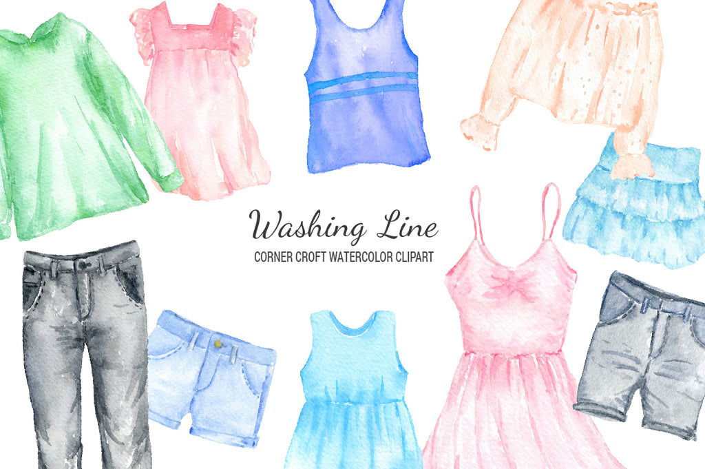 watercolor fashion illustration, detailed watercolor clipart