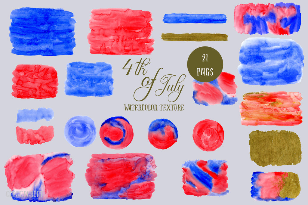 watercolor texture red and blue, instant download 
