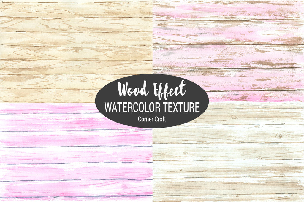 watercolor background, watercolor texture, pink, natural wood, digital paper, watercolour wood paint.